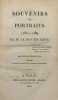 Souvenirs et portraits 1780-1789. Nouvelle édition, augmentée d'articles supprimés par la censure de Buonaparte. LEVIS (Pierre-Marc-Gaston de)