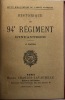 HISTORIQUE du 94e régiment d'Infanterie.. 