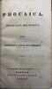 Phocaica.. Dissertatio philologica. THISQUEN (Friedrich Wilhelm)