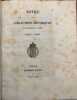 Notice des collections historiques qui se publient &agrave; Turin.. LIBRI (Guglielmo Libri Carucci dalla Sommaja, dit Guillaume)
