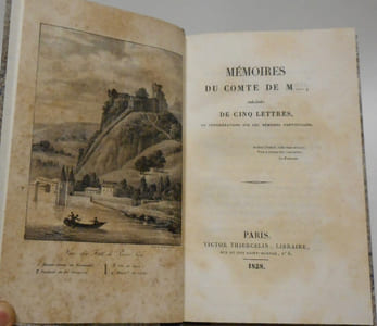 Mémoires du Comte de M.. précédés de cinq lettres, ou considérations sur les mémoires particuliers