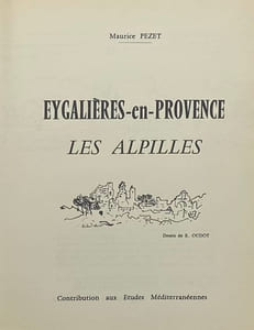 Eygalières-en-Provence. Les Alpilles