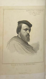 Lettres et pensées. Accompagnées de notes et précédées d'une notice biographique et d'un catalogue des oeuvres de maître par le Vte Henri Delaborde