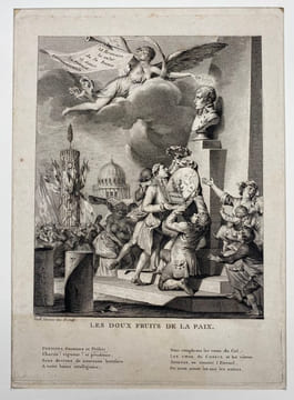 Les Doux fruits de la paix.. [1802 - CONCORDAT] 