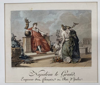 Napoléon le Grand, Empereur des Français et roi d'Italie.