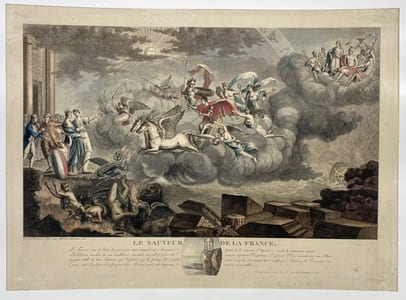 Le Sauveur de la France. Inventé, composé et gravé par Euphrasie Picquenot