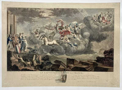 Le Sauveur de la France. Inventé, composé et gravé par Euphrasie Picquenot