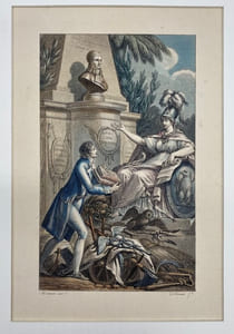 [La Victoire célèbre la paix apportée par Bonaparte].