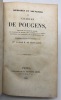 Mémoires et souvenirs. commencés par lui et continués par madame Louise B. de Saint Léon. POUGENS (Marie-Charles-Joseph de)