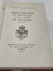 Diplomatie et protocole à la cour de Pologne.. PRZEZDZIECKI (R.)