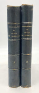 Correspondance intime du Comte de Vaudreuil et du Comte d'Artois pendant l'émigration. (1789-1815). Pub. avec intro., notes et appendices par M. L. Pingaud