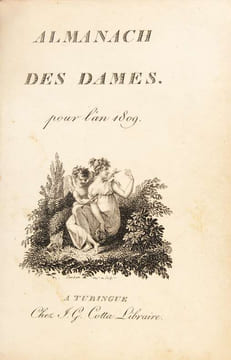 Almanach des dames, pour l'an 1809.. [ALMANACH] 