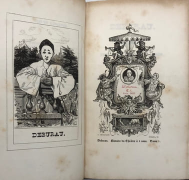 Debureau. Histoire du théâtre à quatre sous, pour faire suite à l'Histoire du théâtre-français. Troisième édition. [JANIN (Jules)]