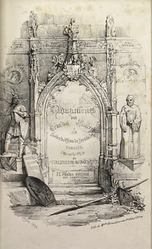 Monuments des Grands-maîtres de l'Ordre de Saint-Jean de Jérusalem. ou vues des tombeaux élevés à Jérusalem, à Ptolémaïs, à Rhodes, à Malte, etc. ...