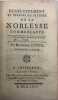 D&eacute;veloppement et d&eacute;fense du syst&egrave;me de la Noblesse commer&ccedil;ante.. COYER (Gabriel-Fran&ccedil;ois)