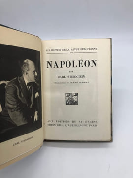 Napoléon. Traduction de Marc Henry. STERNHEIM (Carl)