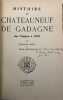 Histoire de Châteauneuf de Gadagne des origines à 1870. GIMET (François), BRÉMOND (René)
