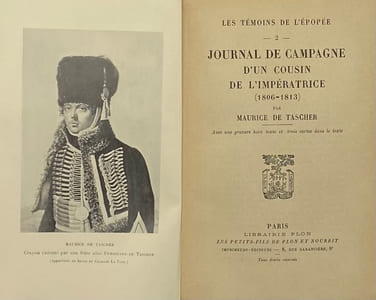 Journal de campagne d'un cousin de l'impératrice,. 1806-1813