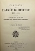 Campagne de l'armée de réserve en 1800.. CUGNAC (Jean de)