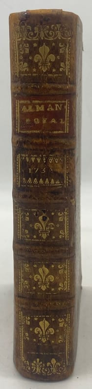 ALMANACH royal, pour l'année 1733.