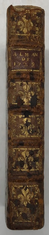 ALMANACH royal pour l'année 1729.