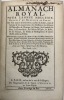 ALMANACH royal pour l'année 1729.. [1729] 