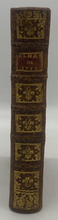 ALMANACH royal, année bissextile 1752.