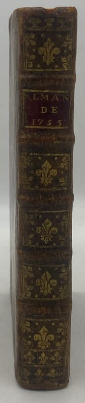 ALMANACH Royal, année 1755.
