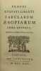 Fabularum Aesopiarum libri quinque. ad optimas quasque editiones emendati. PHÈDRE 