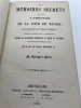 Mémoires secrets pour servir à l'histoire de la cour de Russie sous les règnes de Pierre le Grand et de Catherine Ire, rédigés et publiés, pour la ...