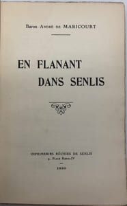 En flânant dans Senlis.
