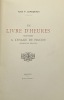 Un livre d'heures manuscrit à l'usage de Mâcon. (collection Siraudin). LEROQUAIS (Victor)