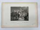 Départ du Roi. le 19 mars 1815. [GRAVURE] 