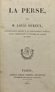 La Perse.