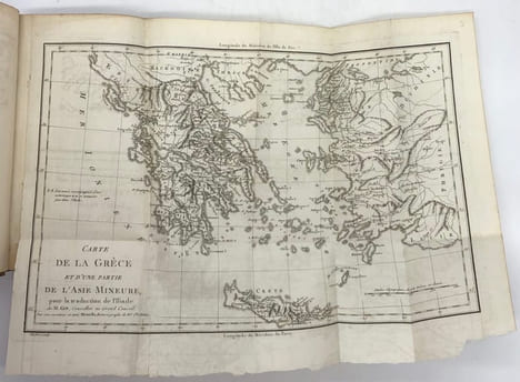 Oeuvres complètes d'Homère. traduction nouvelle, dédiée au Roi ; avec des notes littérales, historiques et géographiques, suivies des imitations des ...
