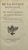 De la Banque d'Espagne, dite de Saint-Charles.. MIRABEAU (Honoré-Gabriel Riqueti de)