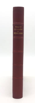 Mémoires. Pub. pour la Soc. d'Hist. Contemporaine par le vte de Broc. FERRAND (Antoine-François-Claude)
