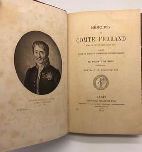 Mémoires. Pub. pour la Soc. d'Hist. Contemporaine par le vte de Broc