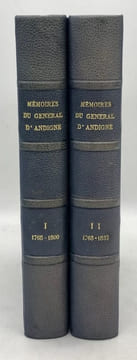 Mémoires. 1765-1857. ANDIGNÉ (d')