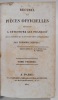 Recueil de pièces officielles destinées à détromper les François. sur les événemens qui se sont passés depuis quelques années. Première [-huitième] ...