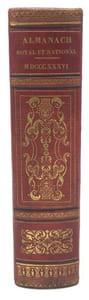 ALMANACH Royal et National pour l'an 1836. présenté à sa majesté et aux princes et princesses de la famille royale