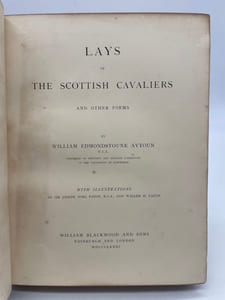 Lays of the Scottish cavaliers and other poems. With illustrations by Sir Joseph Noel Paton, and Waller H. Paton