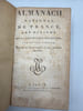 ALMANACH National de France, l'an dixi&egrave;me de la R&eacute;publique fran&ccedil;aise. une et indivisible. Pr&eacute;sent&eacute; au gouvernement et aux premi&egrave;res autorit&eacute;s. [1802] 