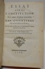 Essai sur la constitution et les fonctions des assemblées provinciales où l'on trouve un plan pour la constitution & l'administration de la France. ...