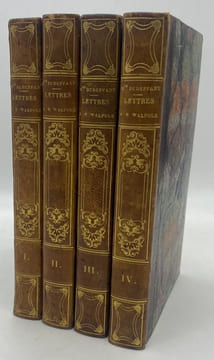 Lettres à Horace Walpole. depuis comte d'Orford, écrites dans les années 1766 à 1780 ; auxquelles sont jointes des lettres de madame Du Deffand à ...