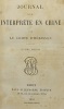 Journal d'un interprète en Chine.. HÉRISSON (Maurice Irisson d')