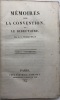 Mémoires sur la Convention et le Directoire.. THIBAUDEAU (Antoine-Clair)