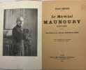 Le Maréchal Maunoury (1847-1923). BRECARD (Charles-Théodore)