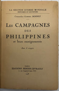 Les Campagnes des Philippines et leurs enseignements.