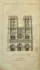 Description historique de la basilique métropolitaine de Paris ornée de gravures. GILBERT (Antoine-Pierre-Marie).